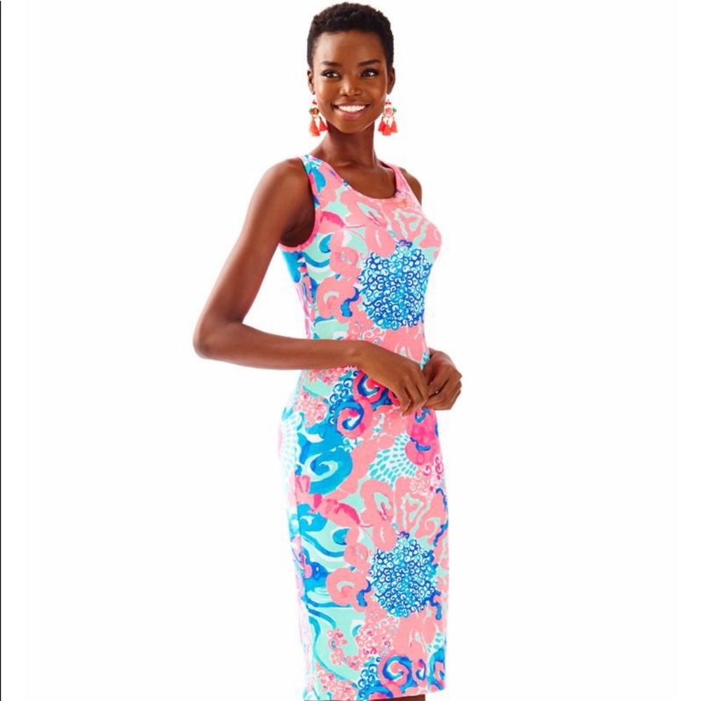 Lilly Pulitzer Jordyn Midi Dress.